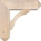 Ekena Millwork Olympic Craftsman Smooth Bracket w/ Offset Brace, Douglas Fir, 7 1/2"W x 24"D x 24"H BKT0806X24X24OLY04SDF - alternate 2